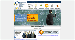 Desktop Screenshot of etecnologia.com.br
