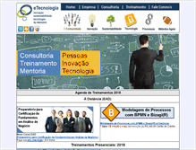 Tablet Screenshot of etecnologia.com.br
